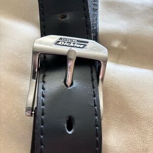 Dickies Black Leather Men's Belt size 40